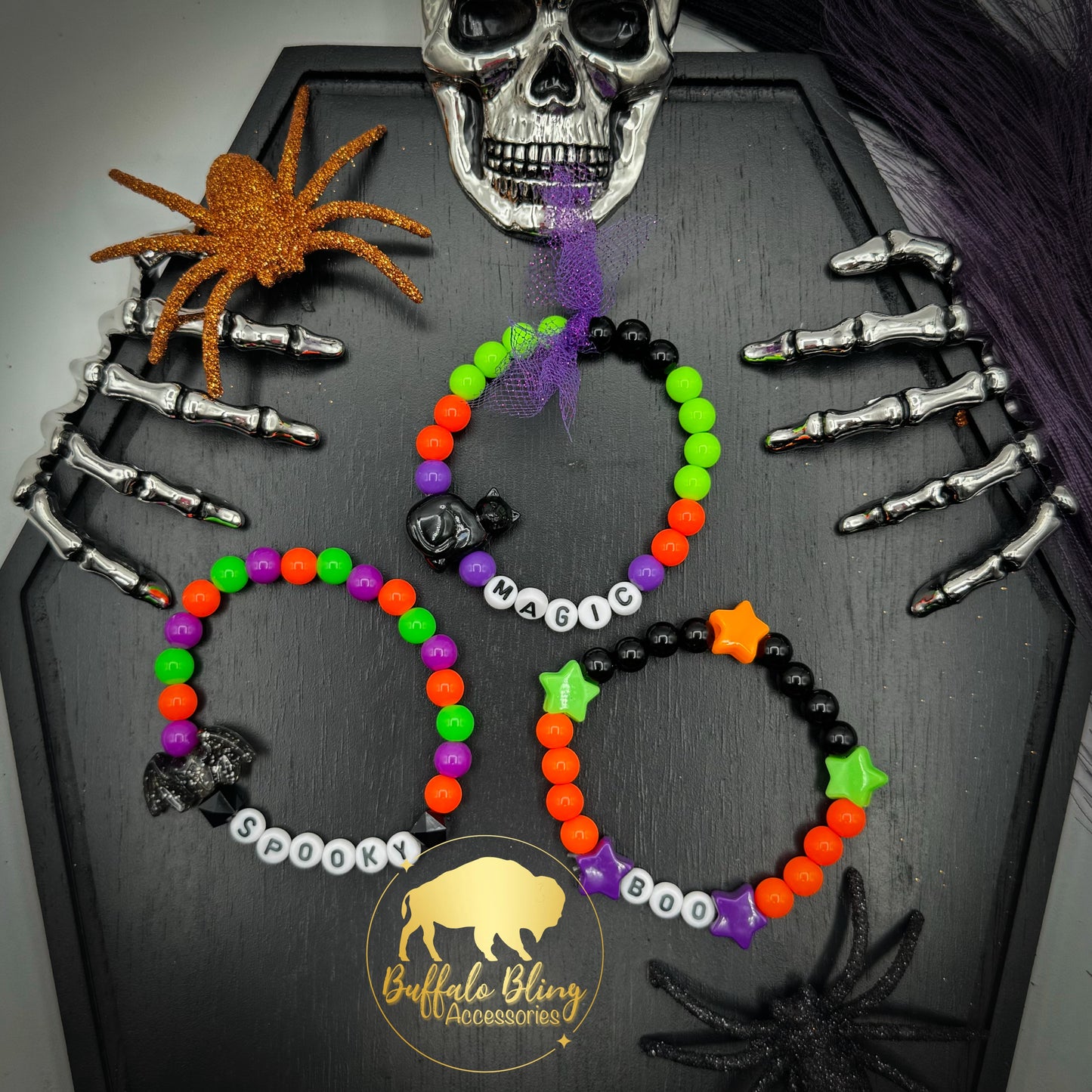 Halloween Stackable Bracelets