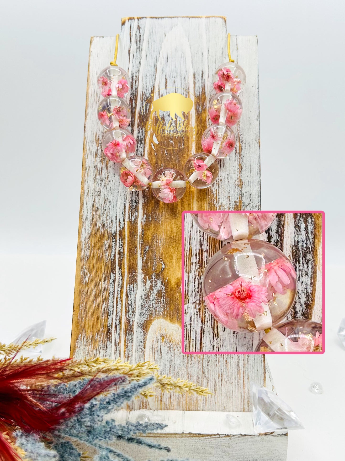 Light Pink Dried Flowers