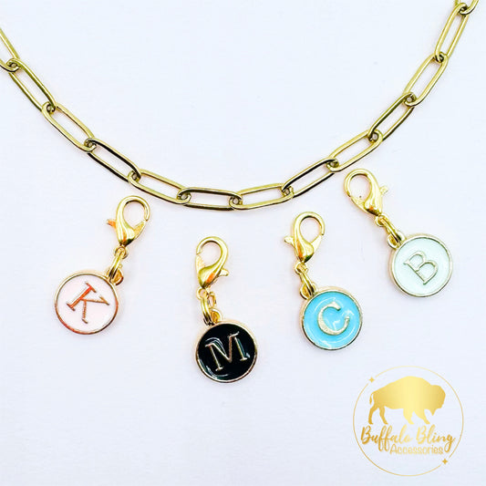 Gold Alphabet Charms