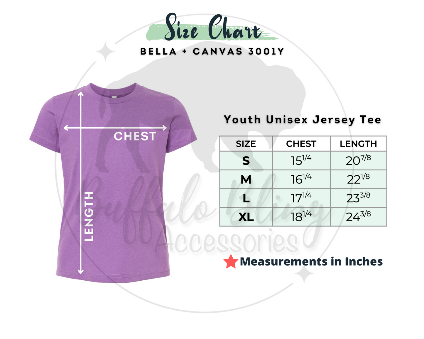 Custom Youth Apparel Listing