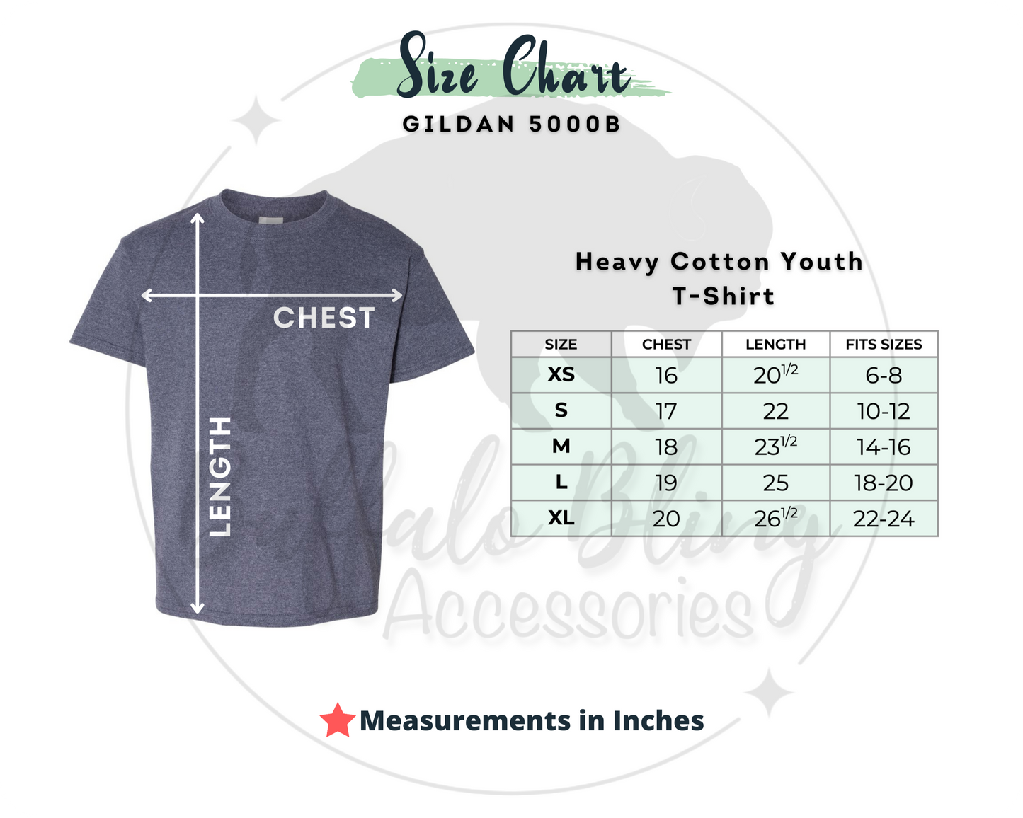 Custom Youth Apparel Listing